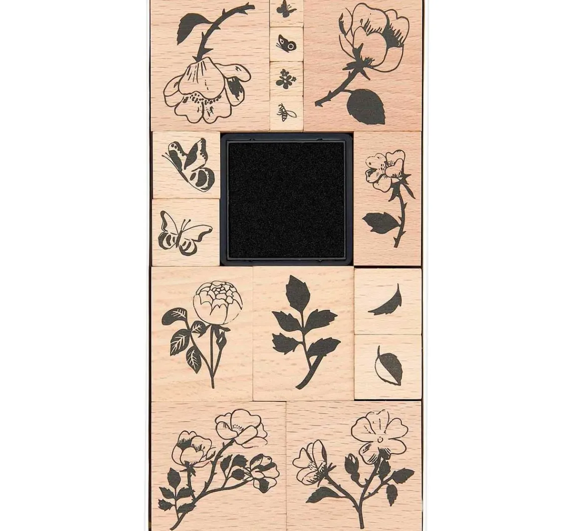 Outlet Rico Design XL Stempel-Set "La Vie En Rose"