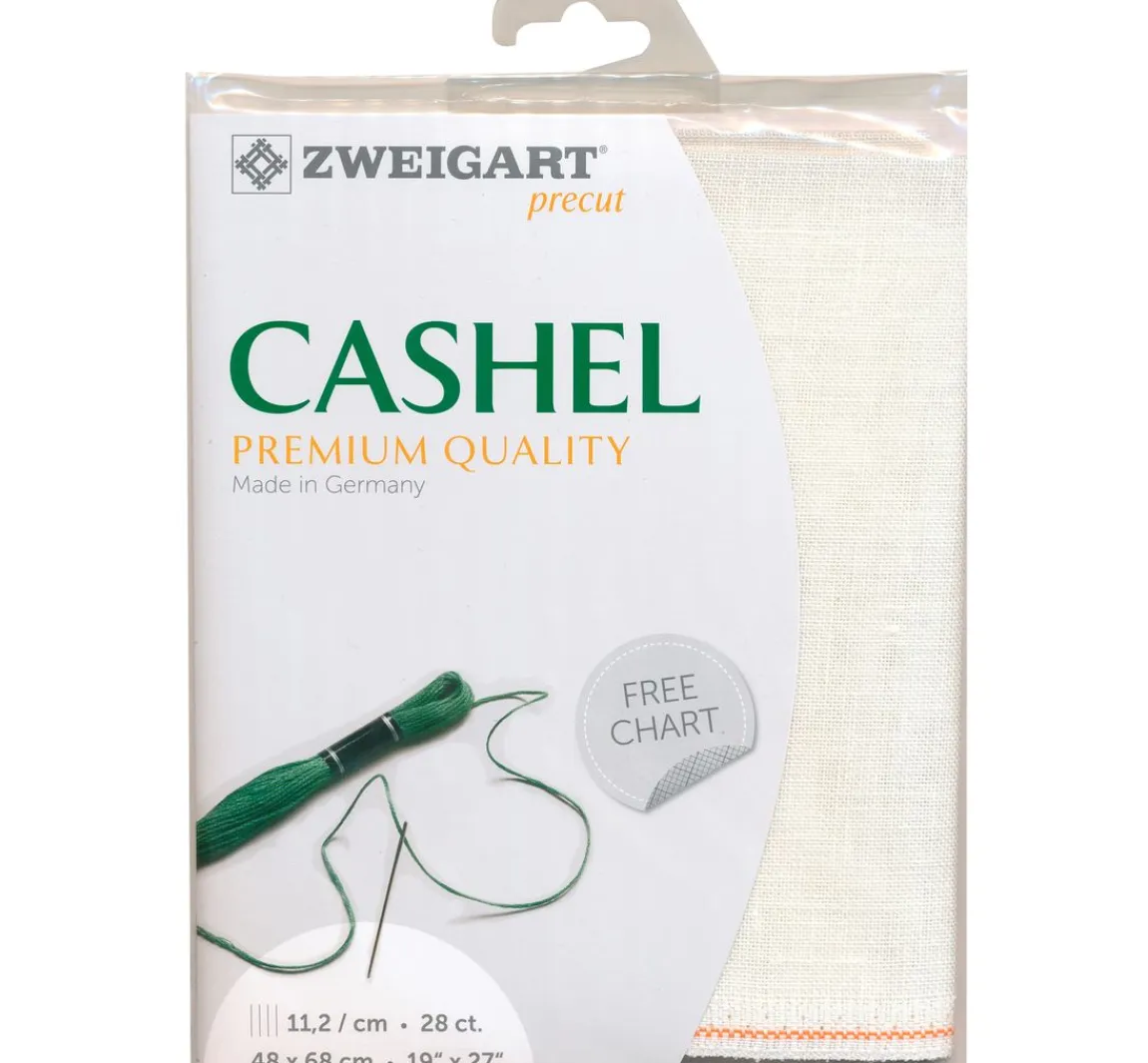 Best Zweigart Leinen Zählstoff "Cashel"