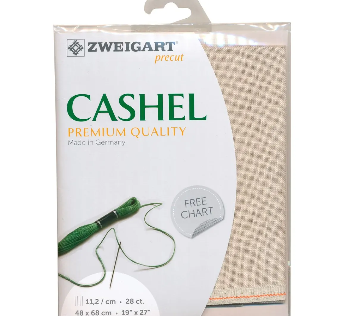 Best Zweigart Leinen Zählstoff "Cashel"